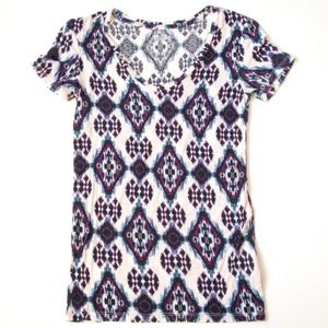 *3/$15* Mudd Purple & Teal Tee